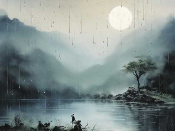 雨落诗韵，成语绘卷