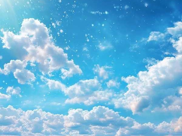 晴空映辉，领略成语中的好天气意境