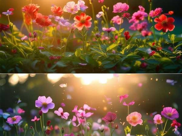 成语里的花韵风情，花开花落之美