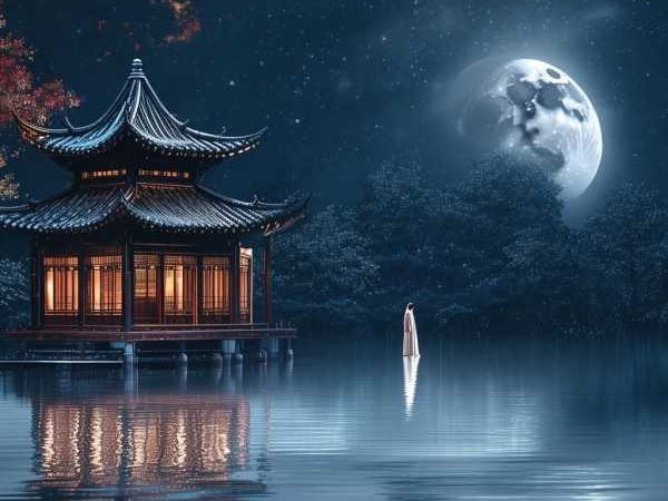 月映古韵，成语意境新篇