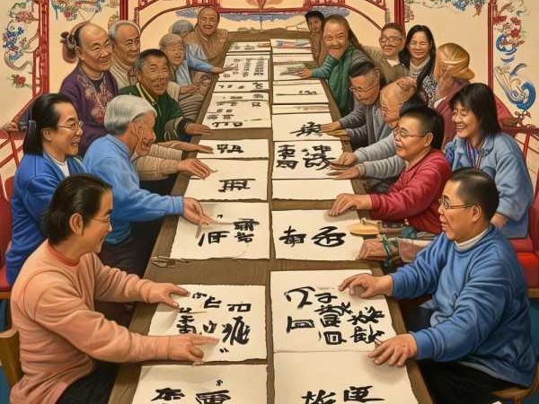 成语接龙乐传承，文化连绵趣无穷