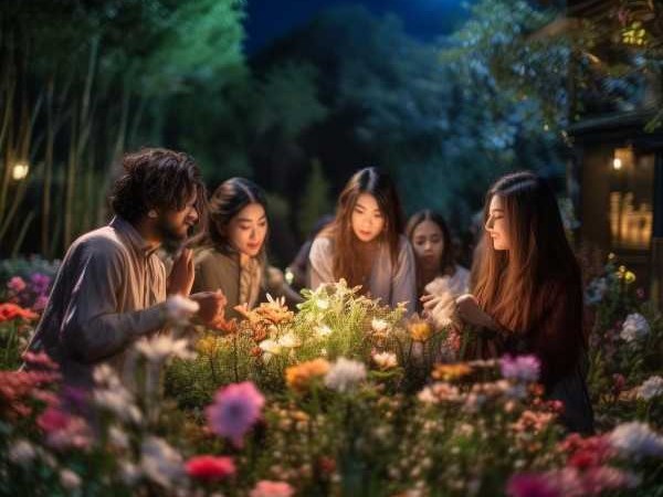 花前月下成语韵夜话