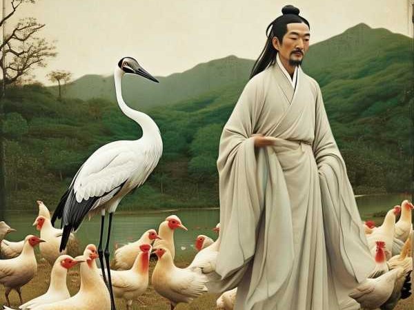 陶渊明，鹤立鸡群，一代文坛巨匠的人生轨迹